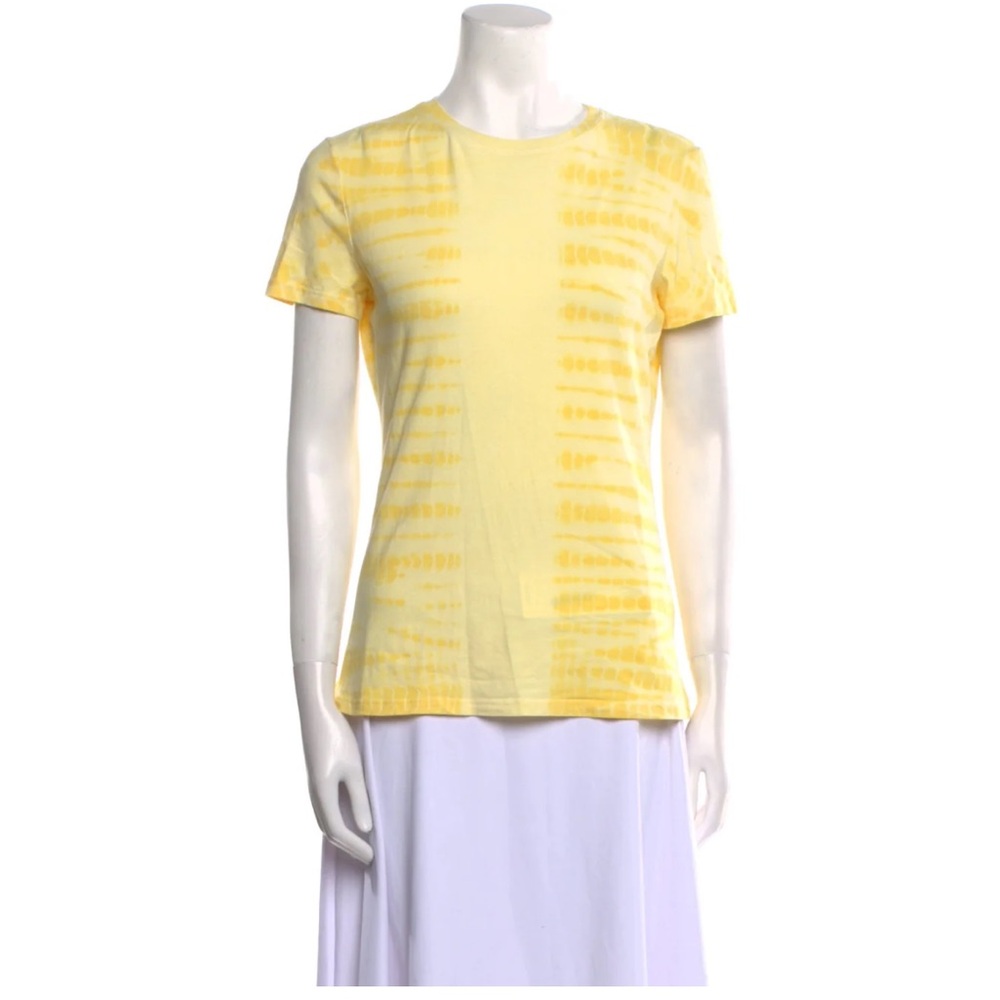 Yellow Tie-Dye Women's Top